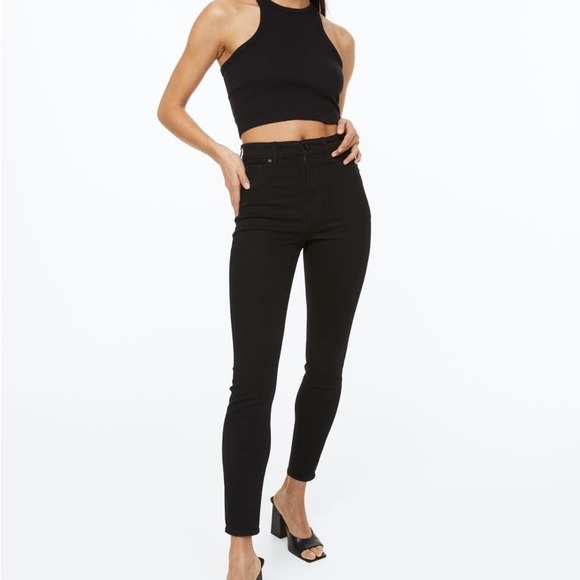 H&M Jeans Hm Ultra High Ankle Jeggings Size 4 Poshmark